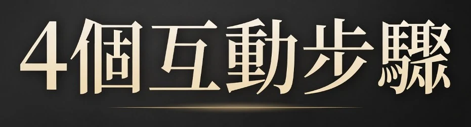 4個互動步驟